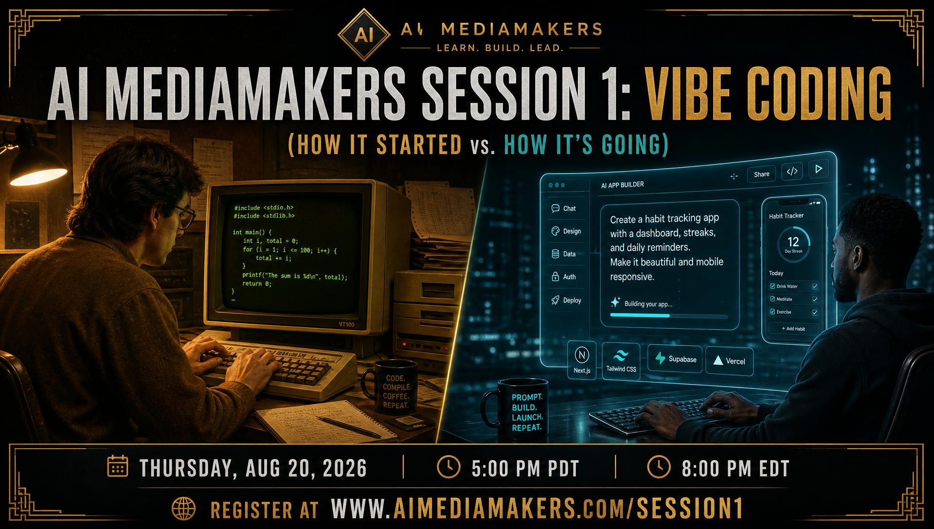 Session 1: Vibe Coding — How It Started vs. How It's Going